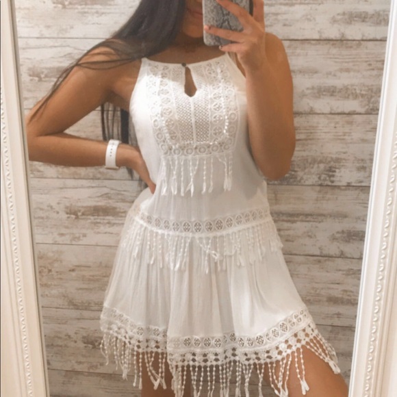 american eagle boho dress